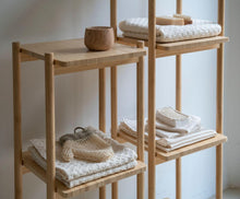 Cargar imagen en el visor de la galería, SHELF 3E. BAMBOO 34X35X87CM