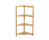BAMBOO CORNER SHELF 34X34X85