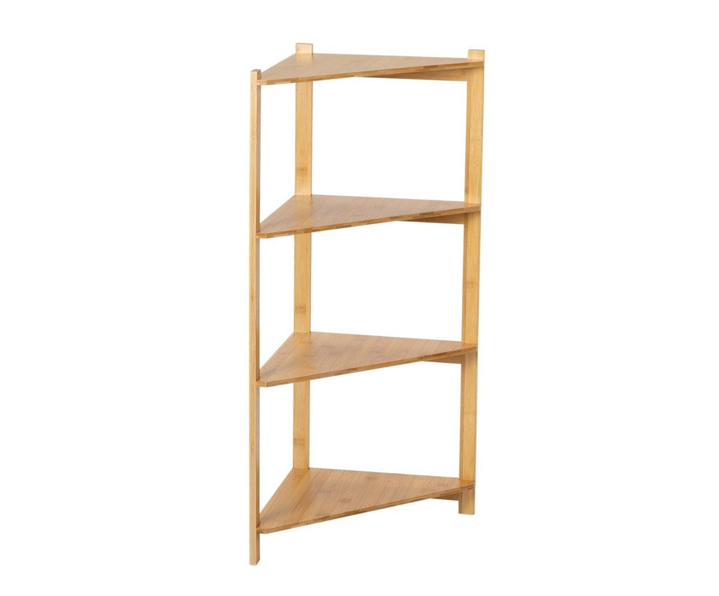 BAMBOO CORNER SHELF 34X34X85
