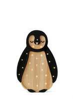 Laden Sie das Bild in den Galerie-Viewer, Baby Penguin Lamp | Arctic Wood