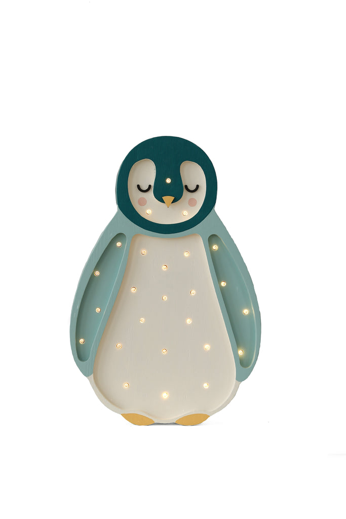 Baby Penguin Lamp | Teal