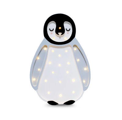 Baby Penguin Lamp | Light Gray