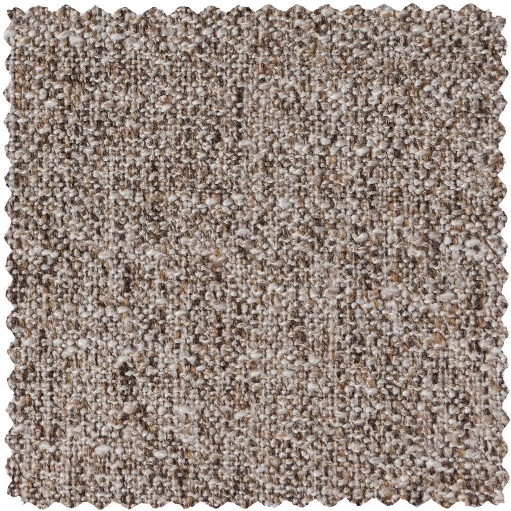 BAGGY 2-SEATER WOVEN FABRIC BROWN MELANGE