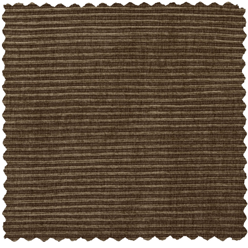 STATEMENT CORNER SOFA LEFT RIB FABRIC OLIVE GREEN