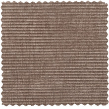 Load image into Gallery viewer, STATEMENT CORNER SOFA RIGHT RIB FABRIC CLAY GREY