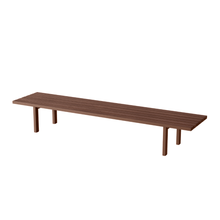 Load image into Gallery viewer, Bench Melanie W200 D45 H35 Ash wood in coffee bean color