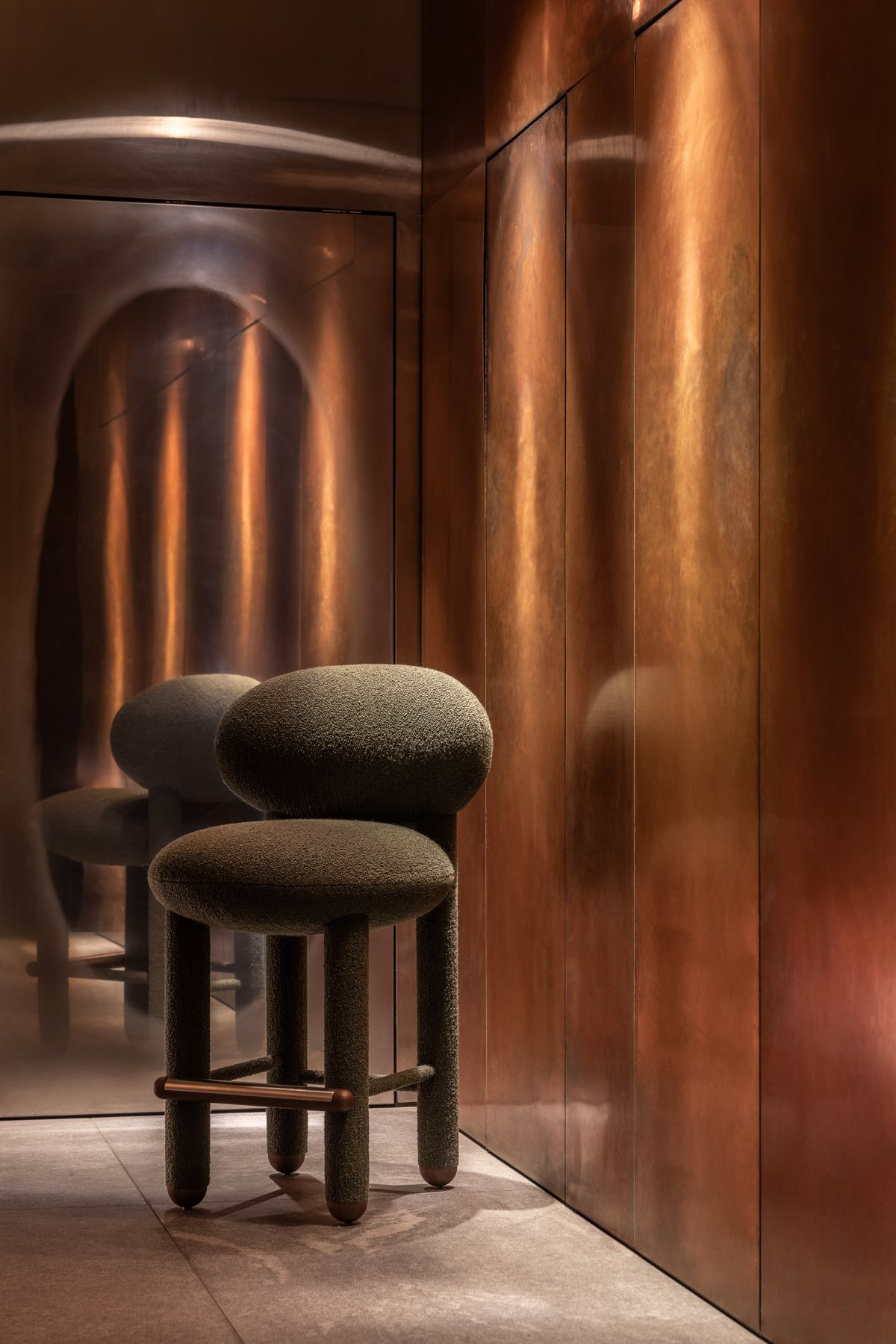 Bar Chair Flock CS2