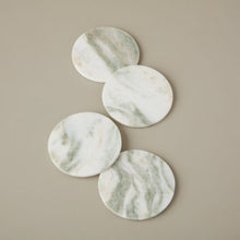 Carica l&#39;immagine nel visualizzatore di Gallery, Lady Onyx Round Coasters, Set of 4