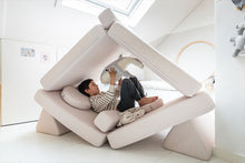 Load image into Gallery viewer, Shappy Play Sofa Ultra Plush Soft Beige