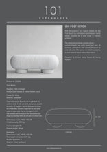 Carica l&#39;immagine nel visualizzatore di Gallery, Big Foot Bench - Sheepskin