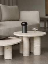 Load image into Gallery viewer, Side Table -VOLOS- Travertine Size S Round