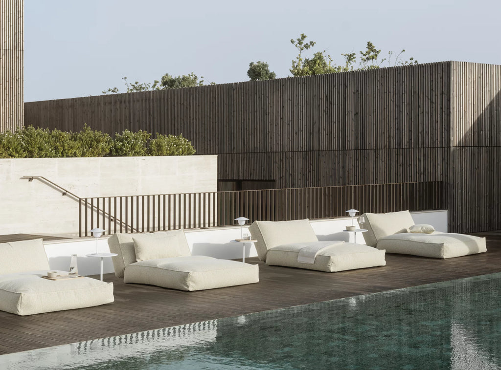 Outdoor Side Table -STAY- Colour Granite Gray