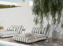 Load image into Gallery viewer, Outdoor Bed -STAY- colour Lily White/Elephant Skin - size 120 x 190 cm