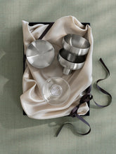 Laden Sie das Bild in den Galerie-Viewer, Set of 2 champagne bowls -KOYOI STEEL- colour Stainless Steel matt - size 90 ml