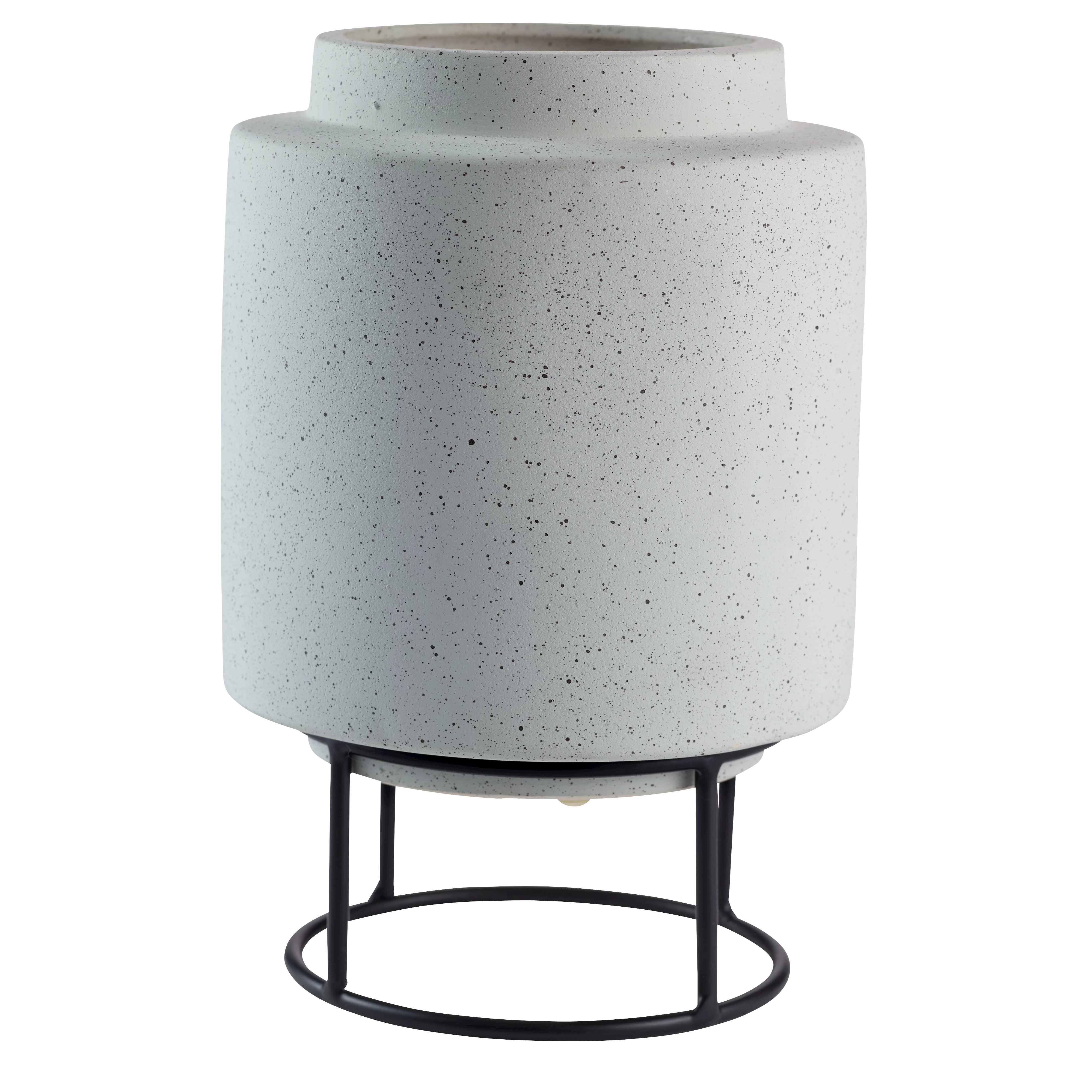 Botanique Flowerpot Ø15 x H22,5 cm – BOIS BLANC HOME