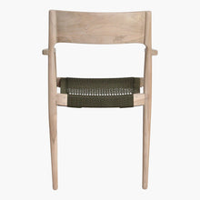 Load image into Gallery viewer, Outdoor armchair dark green