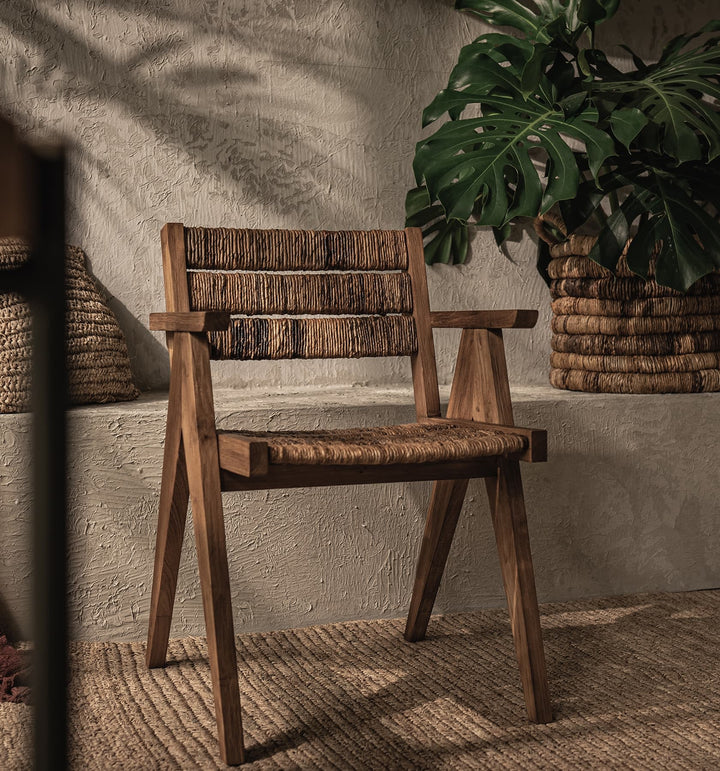 DINING ARM CHAIR ABACA