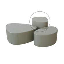 Load image into Gallery viewer, Coffee table Varzy small - W55 D45 H40 - Burnt olive Stoneskin - Round edge