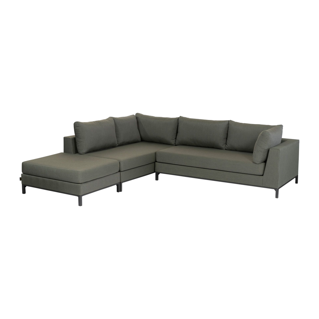 SICILIE GARDEN LOUNGE SET LEFT GREEN