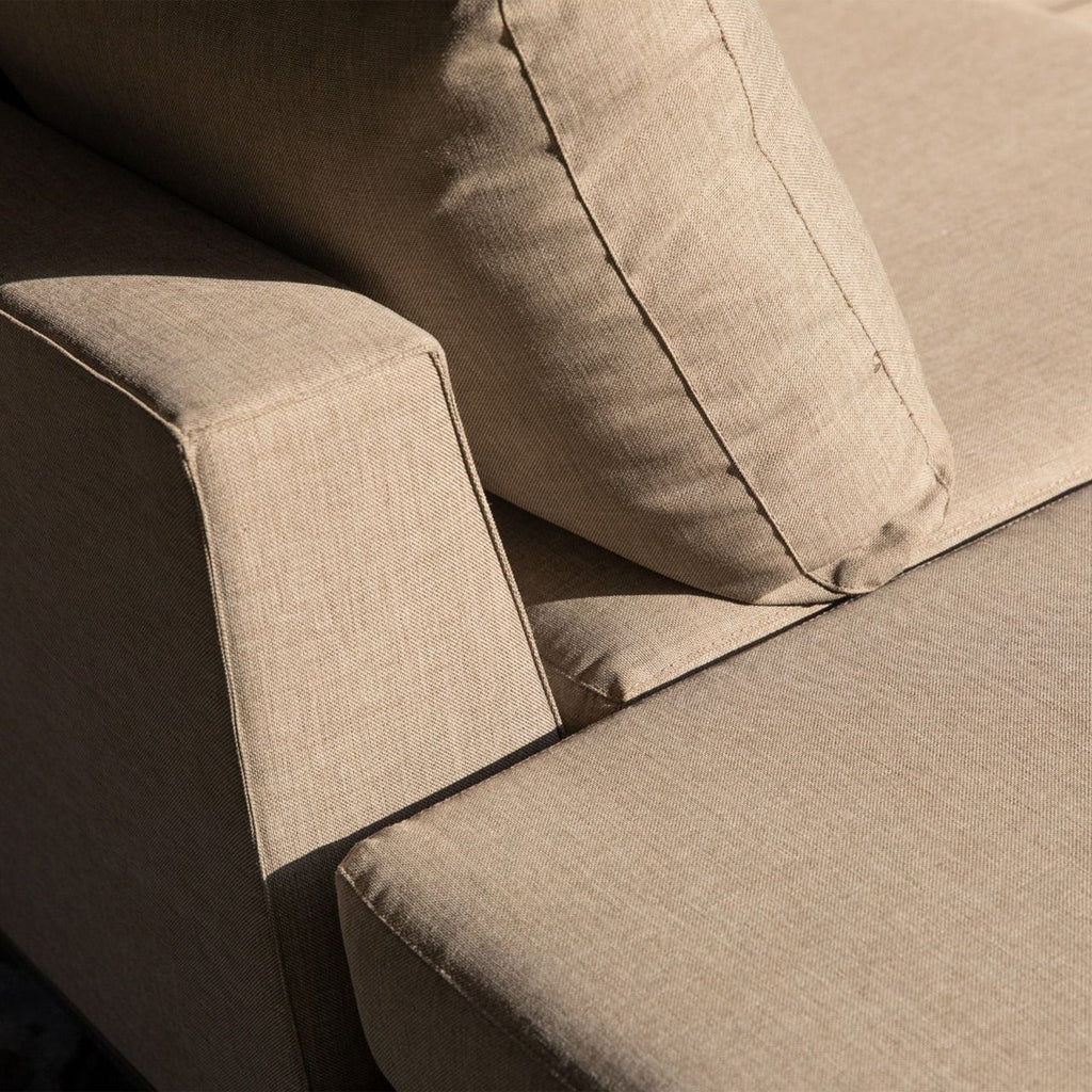 SICILIE GARDEN LOUNGE SET LEFT TAUPE