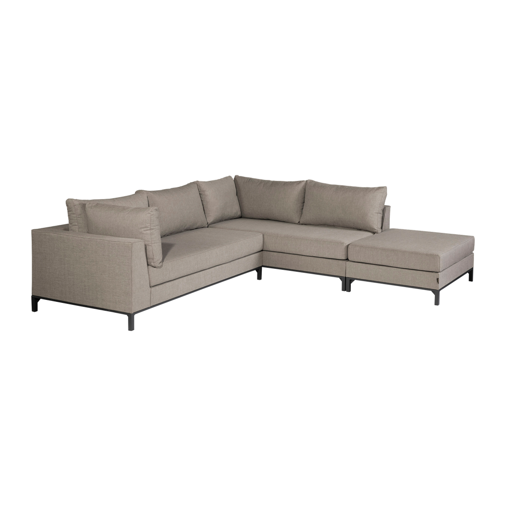 SICILIE GARDEN LOUNGE SET RIGHT TAUPE
