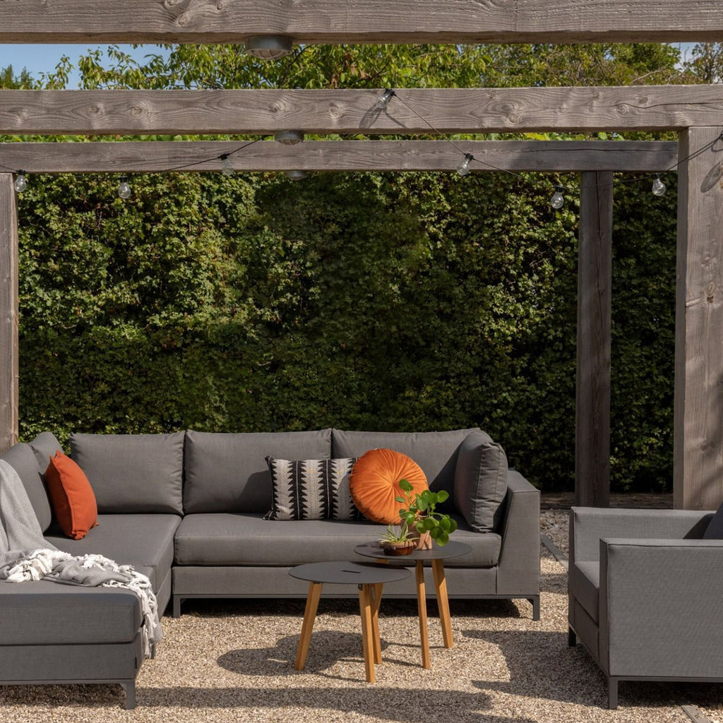 SICILIE GARDEN ARMCHAIR STONE GREY