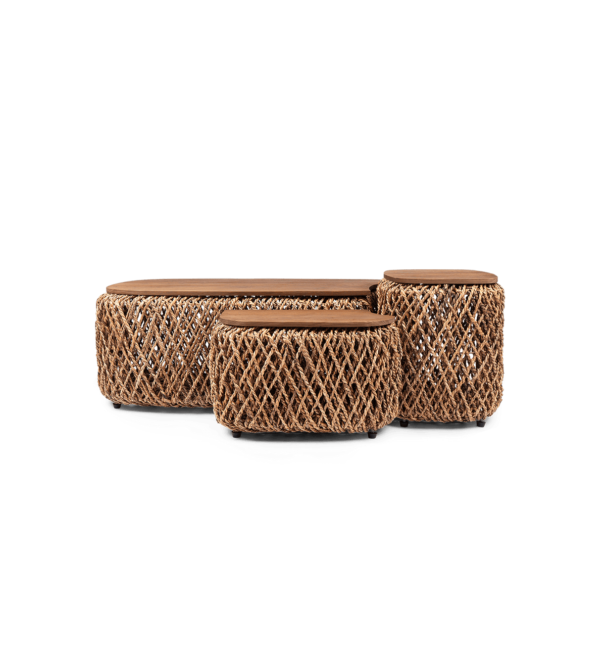 Knut Square Padi Coffee Table Set of 3