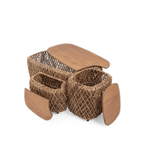 Load image into Gallery viewer, Knut Square Padi Coffee Table Set of 3