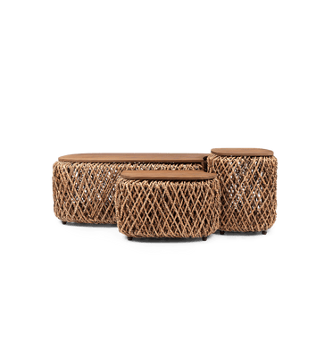 Knut Square Padi Coffee Table Set of 3