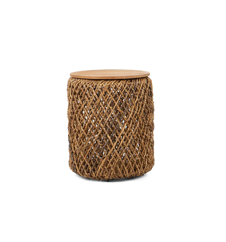 ABACA SIDE TABLE