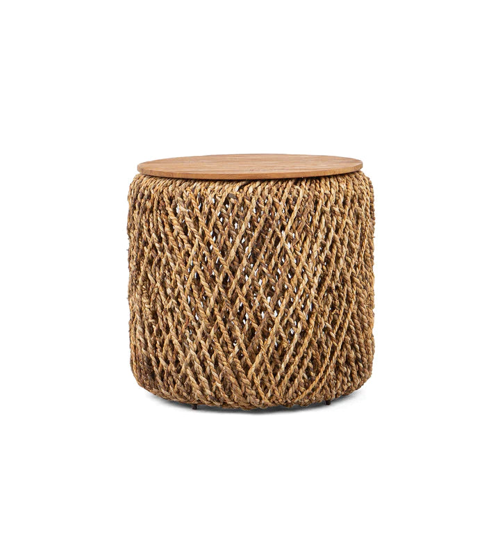 ABACA SIDE TABLE