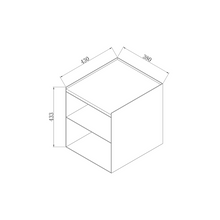 Charger l'image dans la galerie, Coffee Table Sofia W43 D38 H43.3 - Brushed Steel - White Travertine Top - Straight Edge
