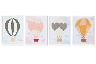 PICTURE CANVAS POLYESTER 30X2,2X40 BALLOON 4 MOD.