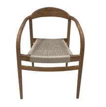 Carica l&#39;immagine nel visualizzatore di Gallery, WHITE ROPE CHAIR