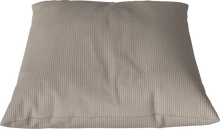 Load image into Gallery viewer, Classic Cushion 40x40 cm Linea - Velvet &amp; corduroy, Dark beige