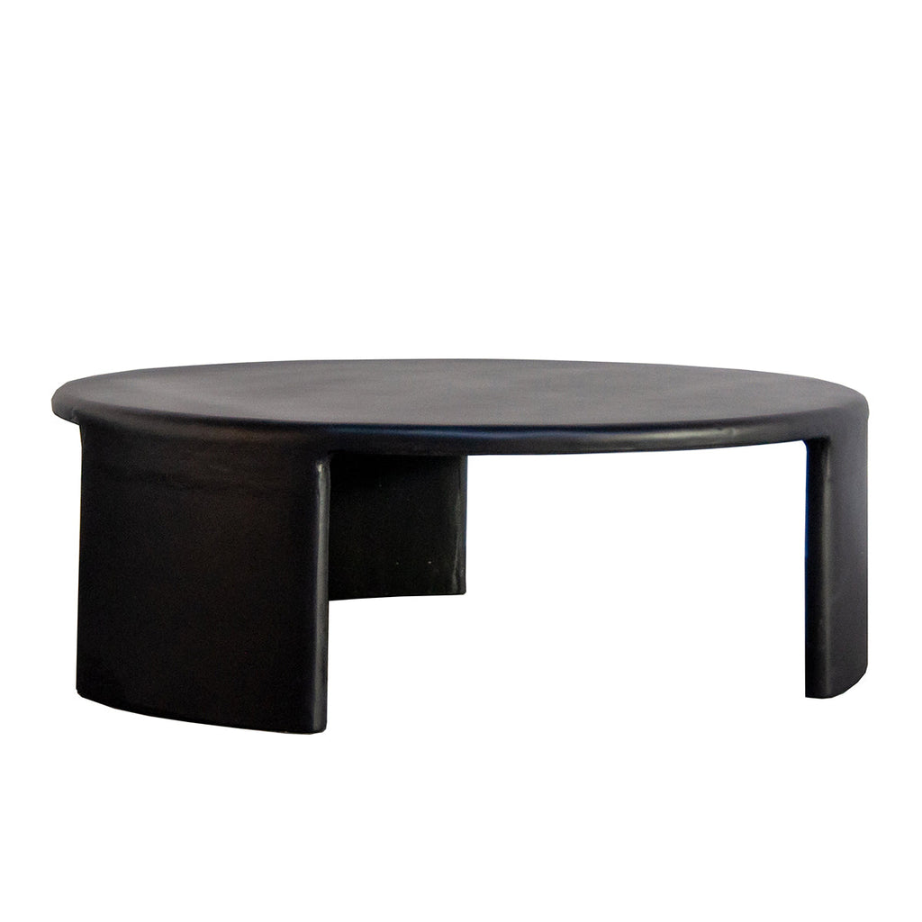 Concrete Coffee table - Black - 90x90x30cm