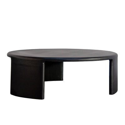 Concrete Coffee table - Black - 90x90x30cm