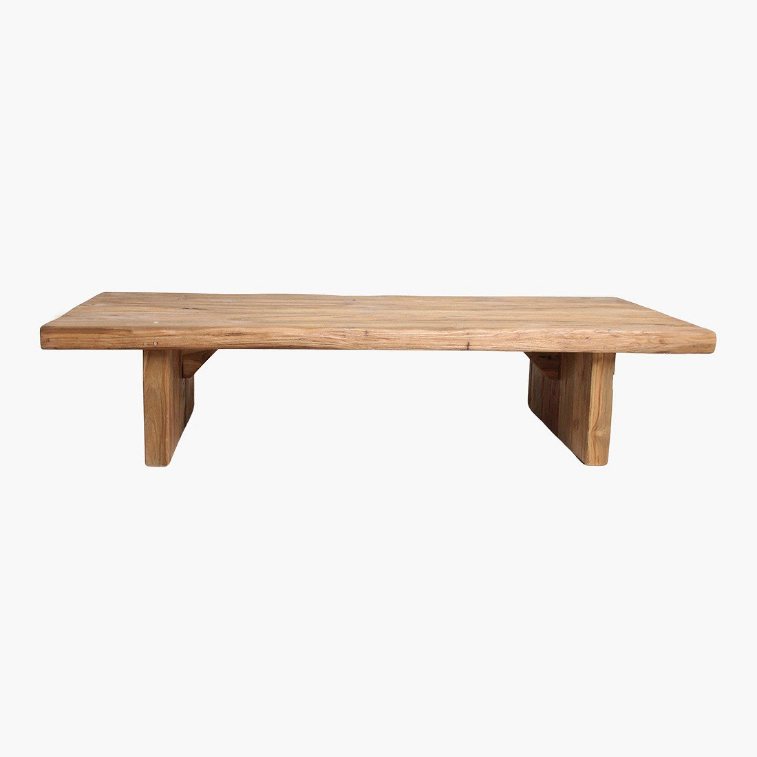 Recycled teak wood coffee table