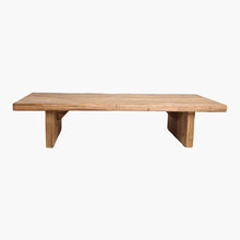 Load image into Gallery viewer, Recycled teak wood coffee table