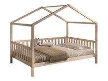 Laden Sie das Bild in den Galerie-Viewer, DALLAS house bed with storage (140 x 200 cm)