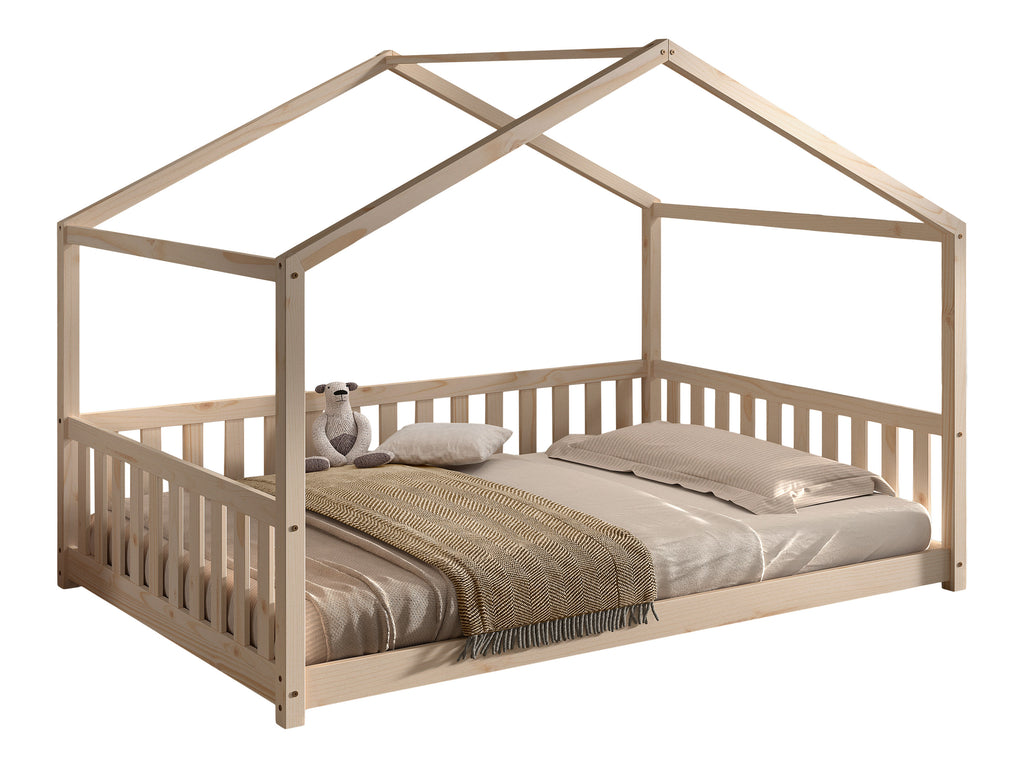 DALLAS house bed with storage (140 x 200 cm)