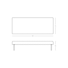 Cargar imagen en el visor de la galería, DAYBED | JOP MEGA ROSE | 190 CM