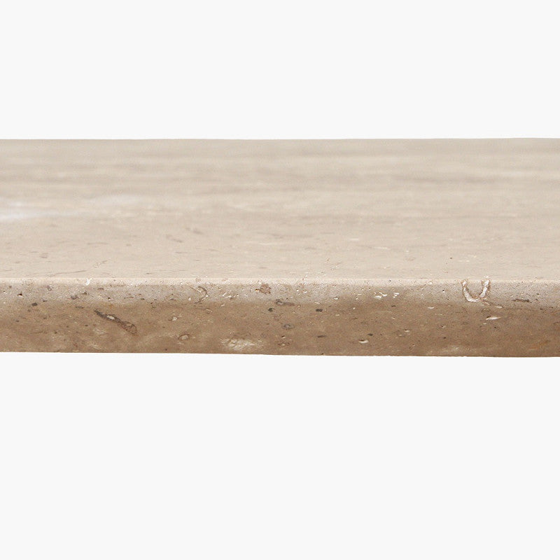 Travertine sleaky coffee table