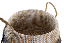 Load image into Gallery viewer, BASKET SET 2 SEAGRASS 52X52X40 NATURAL
