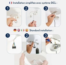 Load image into Gallery viewer, Hang-5 Ceiling Pendant 5 Wires 3.50m - Raw String White Socket