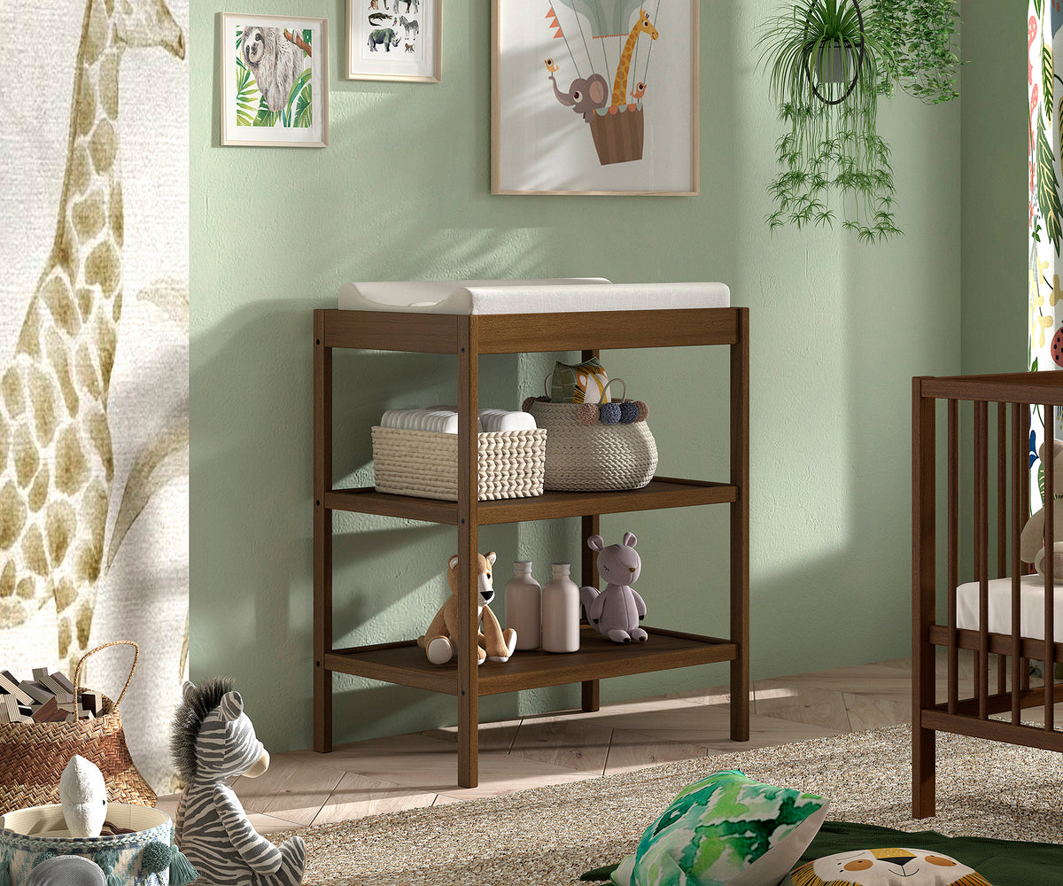 CHANGING TABLE WALNUT