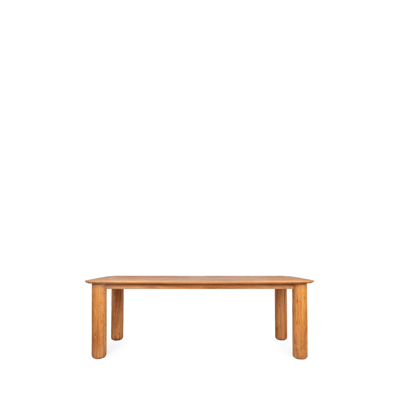 RECLAIMED TEAK DINING TABLE BOIS BLANC HOME