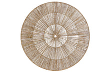 Carica l'immagine nel visualizzatore di Gallery, JUTE WALL DECORATION METAL 60X1X60 NATURAL