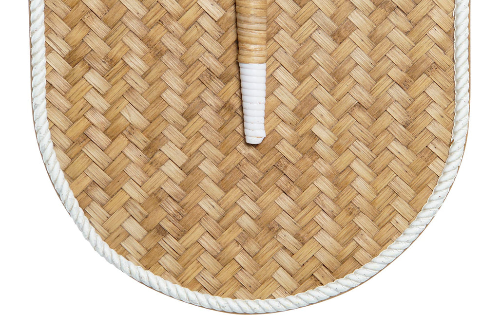 WALL DECORATION SET 2 BAMBOO 42X3X60 FAN