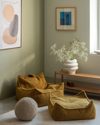 CHAIRS TABLES POUF BEAN BAGS BOIS BLANC HOME